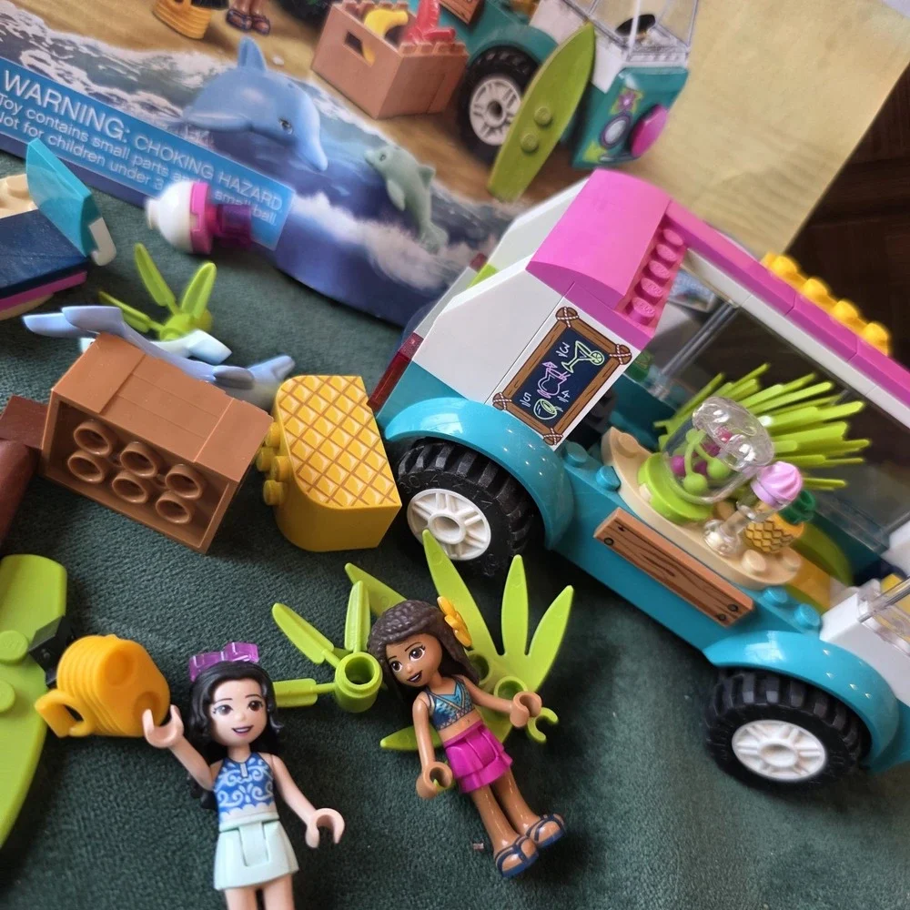 2020‎ LEGO Friends 41397 Juice Truck Building Set Retired No Box Includes Manual - Picture 3 of 3